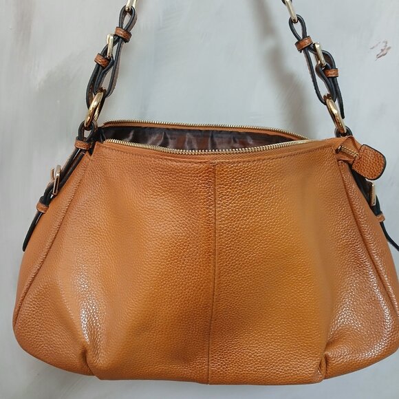 Kattee Classic Leather Satchel - Picture 1 of 9